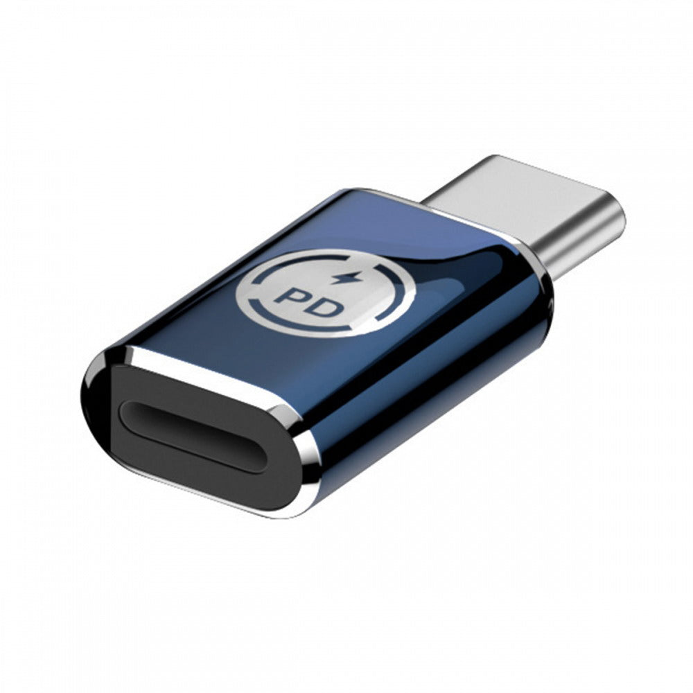 USB-C Type C Male to 8P Female 27W Power 480Mbps Data Adapter Compatible with iPhone 15 & Android & Tablet U2-058-LT019