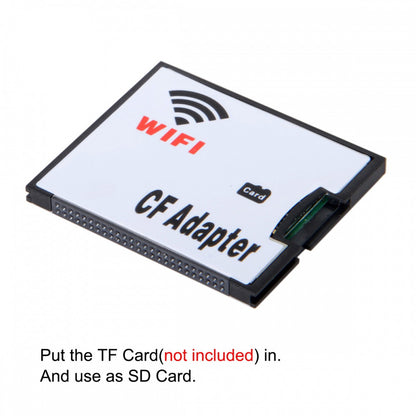WIFI Adapter Memory Card TF Micro SD to CF Compact Flash Card Kit for Digital Camera EP-032
