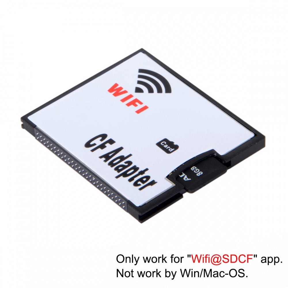 WIFI Adapter Memory Card TF Micro SD to CF Compact Flash Card Kit for Digital Camera EP-032