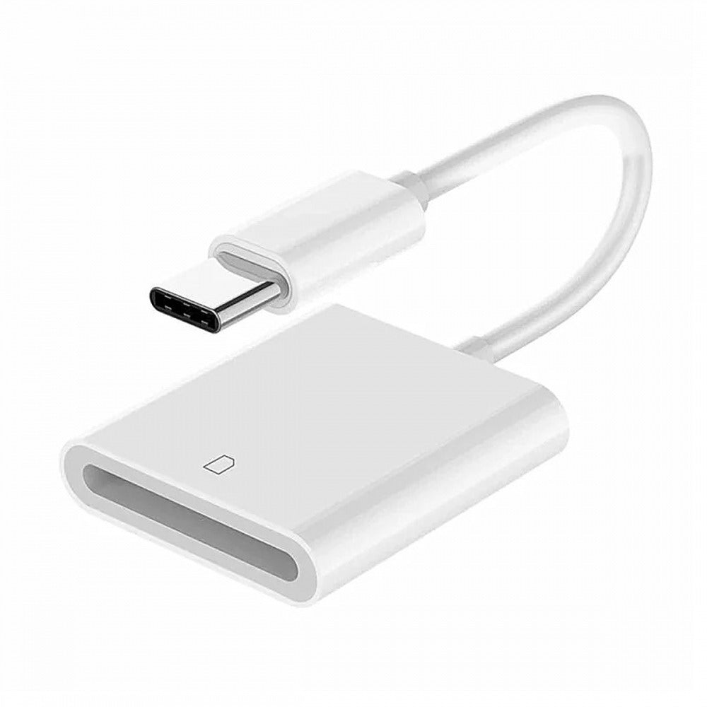 USB 2.0 Type C USB-C to Standard SD SDXC SDHC Card Reader Adapter Compatible with Macbook Laptop Tablet Phone UC-155-SD001