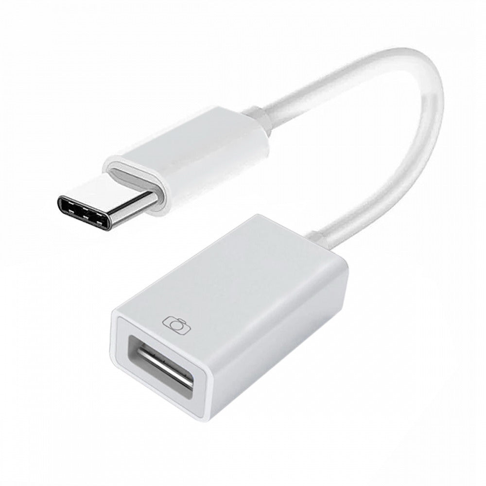 Type C USB-C to Standard Type-A USB3.0 Female Adapter Compatible with Macbook Laptop Tablet Phone UC-155-TC001