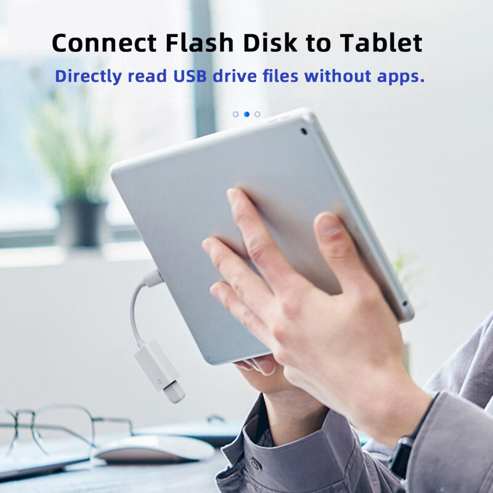 Type C USB-C to Standard Type-A USB3.0 Female Adapter Compatible with Macbook Laptop Tablet Phone UC-155-TC001