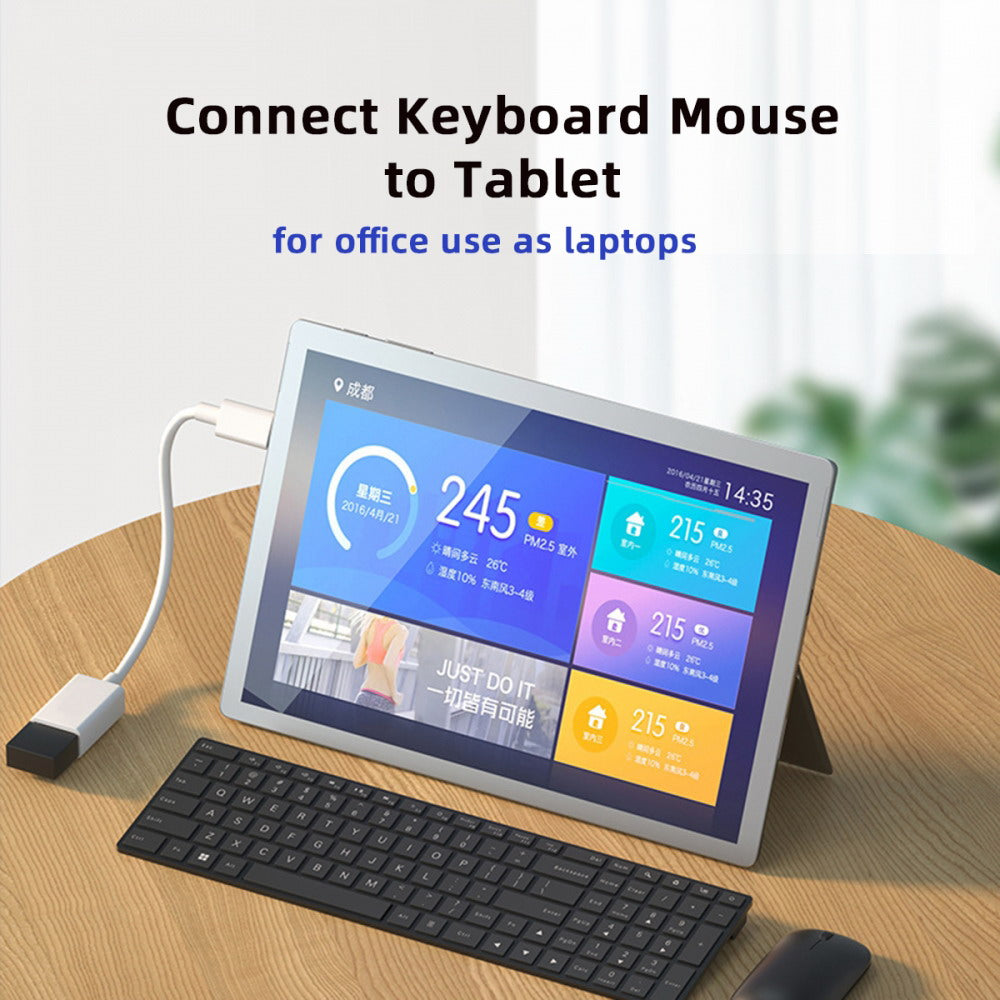 Type C USB-C to Standard Type-A USB3.0 Female Adapter Compatible with Macbook Laptop Tablet Phone UC-155-TC001