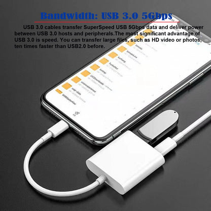 Type C USB-C to Standard Type-A USB3.0 Female with PD Power Charge Adapter Compatible with Macbook Laptop Tablet Phone UC-155-TC002