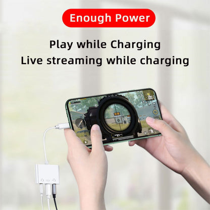 Type C USB-C to Dual 3.5mm Audio AUX & MIC Sound Card with PD Power Charge Adapter Compatible with Laptop Tablet Phone UC-155-TC005