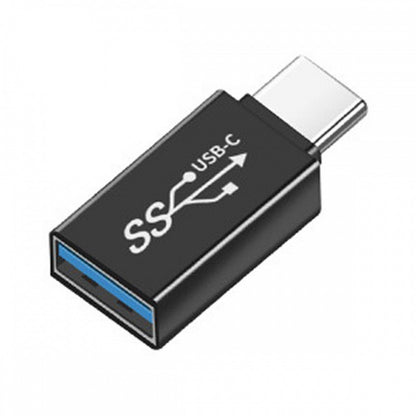 10Gbps USB-C Type-C to USB 3.0 Female OTG Adapter for Laptop Tablet Phone Disk Mouse Keyboard UC-035-BK