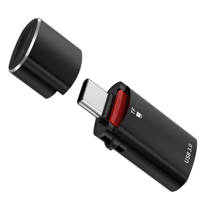 10Gbps USB-C Type-C to USB 3.0 Female OTG & TF Micro-SD Card Reader Adapter for Laptop Tablet Phone UC-035-TF
