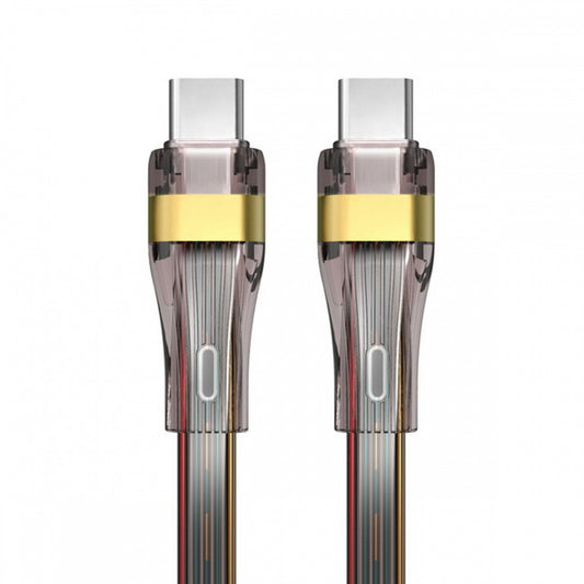 USB-C Type C to USB-C Ultra Slim Flat Power USB2.0 Data Cable 65W Fast Charge for Laptop Tablet Phone UC-003-FL