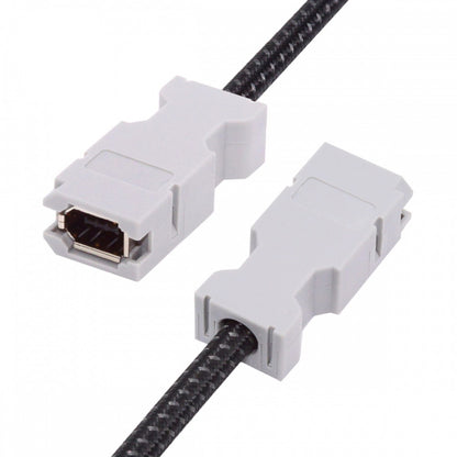SM-6E I/O Connector IEEE 1394 6Pin CN3 Socket 55100-0670 Female JZSP-CMP9-1-E Compatible with Yaskawa Panasonic Servo 54280-0609 CN-010-FE