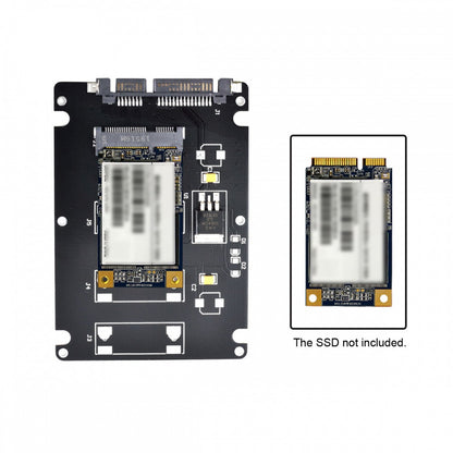 Mini PCI-E mSATA SSD to 2.5" SATA Hard Disk Enclosure Case Converter Adapter for MSATA SSD SA-092