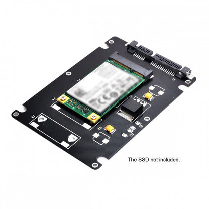 Mini PCI-E mSATA SSD to 2.5" SATA Hard Disk Enclosure Case Converter Adapter for MSATA SSD SA-092