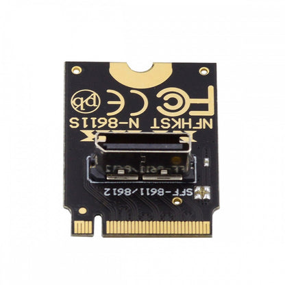 2230 PCI-E4.0 M.2 M-key to Oculink SFF-8612 SFF-8611 Vertical Host Adapter for NVME U.2 SSD eGPU SF-023-2230MM