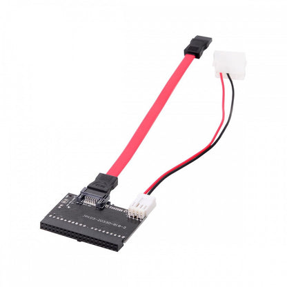IDE 100 133 PATA to Dual Serial SATA 7PIN Adapter Reversible Converter for Hard Disk Drive SA-101