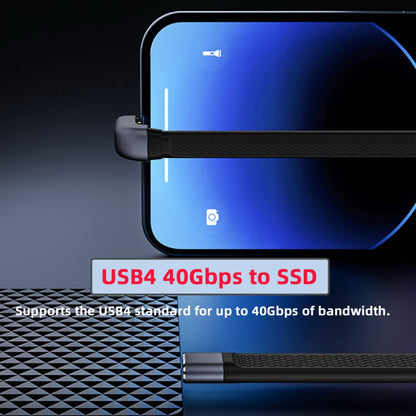 240W Type-C USB-C Male to Male USB4 40Gbps 100W 8K Flat Slim FPC Data Opposite U Shape Back Angled Cable for Laptop Phone 13cm UC-002-0.13S