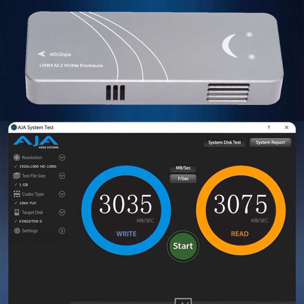 Type-C USB4 40Gbps to PCI-E 4.0 X4 SSD NVME NGFF M-Key Enclosure USB-C 20Gbps ASM2464 Chipset UC-116-SL
