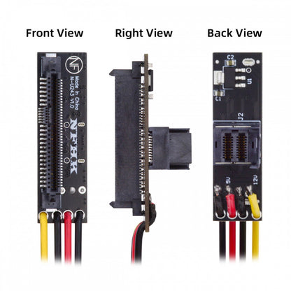 SFF-8643 PCI-E 4.0 Female to U.2 SFF-8639 U.3 NVME PCIe PCI-Express SSD Adapter for Mainboard SF-084-8643