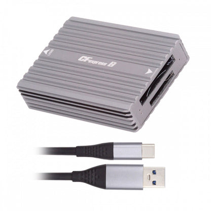 USB3.1 Type-C USB3.0 Type-A to CF Express Extension Card Reader CFE Type-A & Type-B CFA R5 Z6 Z7 CFB Memory Card UC-152-CFX
