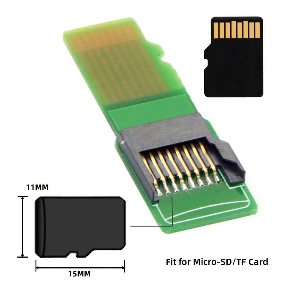 5pcs/lot Micro SD TF Memory Card Kit Male to Female Extension Adapter Extender PCBA Reader for Car GPS Phone EP-033-5PCS