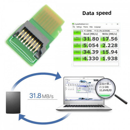 5pcs/lot Micro SD TF Memory Card Kit Male to Female Extension Adapter Extender PCBA Reader for Car GPS Phone EP-033-5PCS