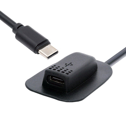 USB-C 65W Type-C Male to Female Extension Cable for Backpack Charging Practical Convenient Outdoor Travel Camping External UC-172