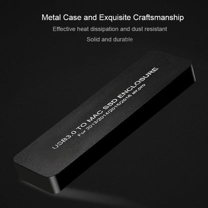 USB3.2 Type-C USB-C to 16+12Pin Mobile Box HDD Enclosure for MAC Air Pro 2013 2014 2015 2016 SSD Portable Case