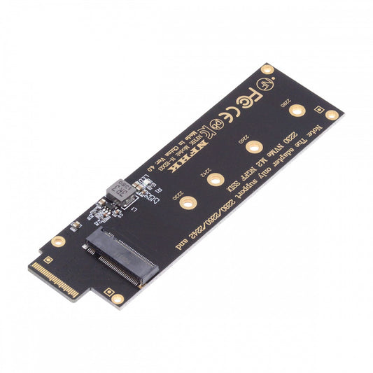 NVMe NGFF M-key 4X to PCI-E Ruler 1U GEN-Z EDSFF Short SSD E1.S Host Carrier Adapter