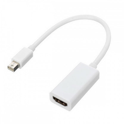 Mini DisplayPort Source to HDMI Sink Adapter HDTV Display 1080p 60hz MINI-DP to HDMI Female Monitor Cable