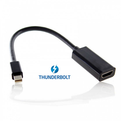 Mini DisplayPort Source to HDMI Sink Adapter HDTV Display 1080p 60hz MINI-DP to HDMI Female Monitor Cable