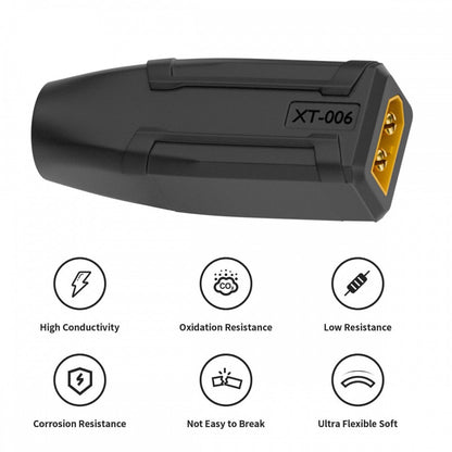 XT60 Male SC100 Protocol to DC 7.9x5.4mm Female Fast Charging Adapter for RC Lipo Battery Quadcopter Multicopter Aeromodelling