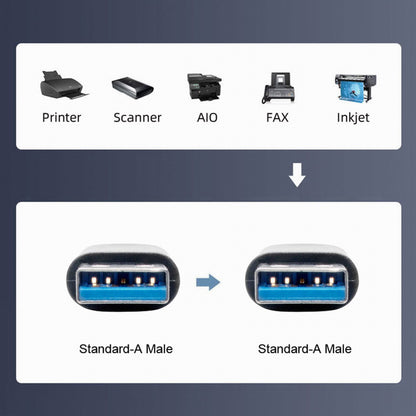 USB 3.0 Type-A Male to USB3.0 A Male Stretch Coiled Cable 100cm Extension 5Gbps for Disk SSD Camera Data