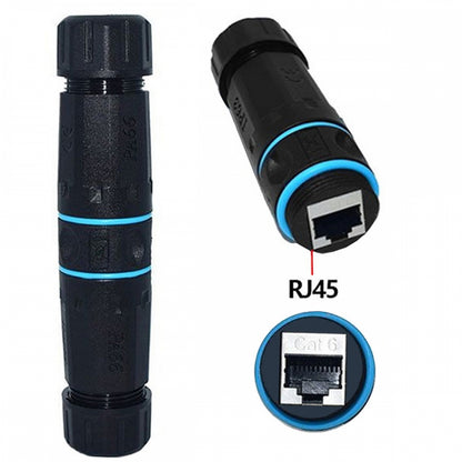 M20 Locking IP68 Waterproof UTP STP RJ45 Female to CAT6 Female Networking Patch Extension Adapter Coupler