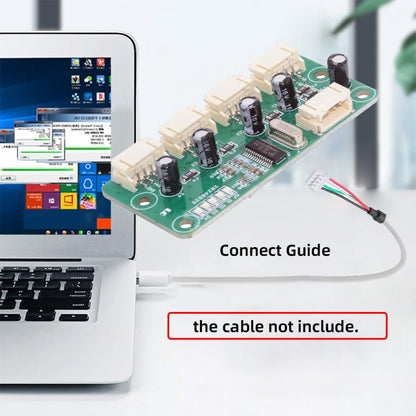USB 4Pin Pitch=2.0mm Wafer 1-to-4 Four Ports HUB PCBA PCs 4 Devices for Keyboard Mouse Scanner Printer