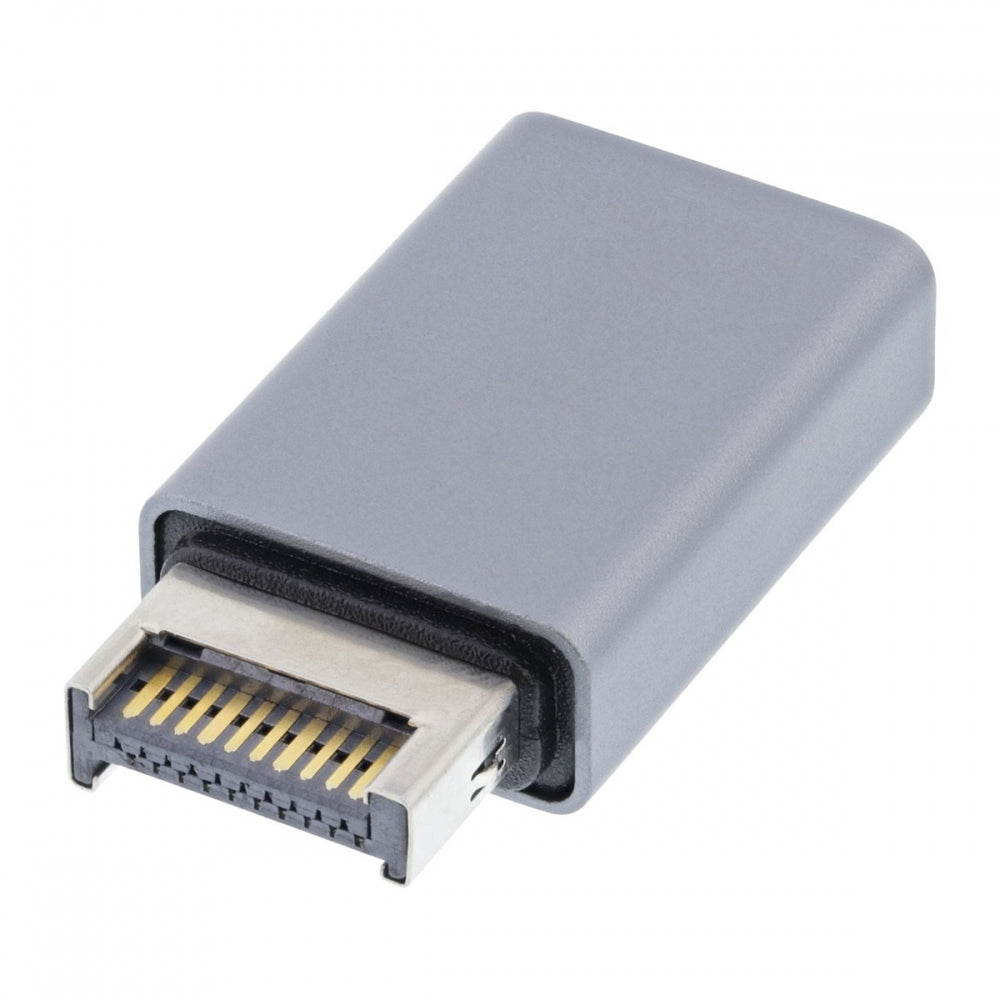 USB 3.1 Front Panel Header Male Type-E to Type-A USB3.0 Female Motherboard Extension Data Adapter