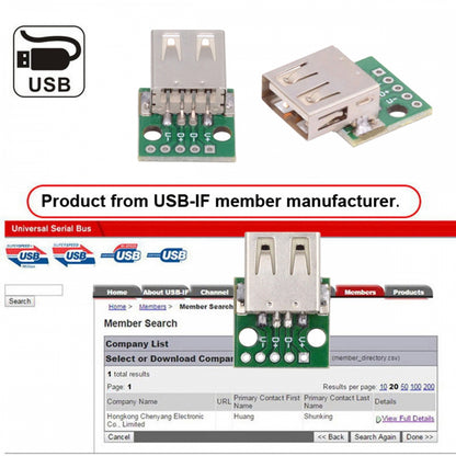 5pcs/set DIY OEM USB2.0 Type-A Female Receptacle Socket Connector with PCB Mounting Assembly Solder Type 480Mbps