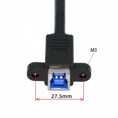 USB 3.0 Type-B Female to USB3.0 20Pin IDC Header Male Cable Extension 5Gbps for Disk SSD Camera Data 30cm