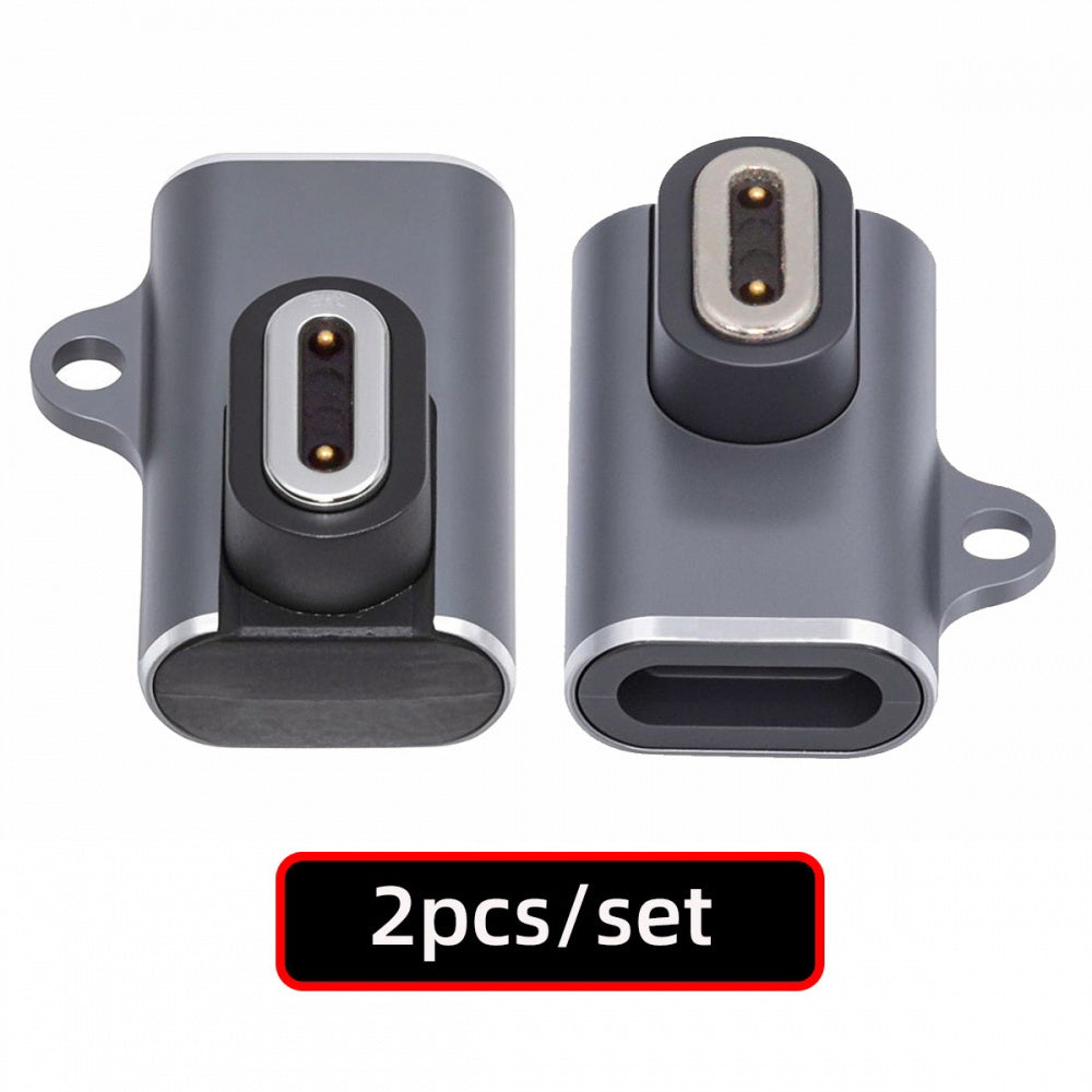 2pcs/lot Magnetic Smart Watch Charging Adapter Horizontal USB Type-C to 2-Pin Compatible with IMOO Z6 Z6S Z6Pro Z7 Z7A Z7S Z8 Z8A Z9 Z10 Z11