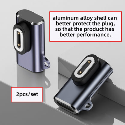 2pcs/lot Magnetic Smart Watch Charging Adapter Horizontal USB Type-C to 2-Pin Compatible with IMOO Z6 Z6S Z6Pro Z7 Z7A Z7S Z8 Z8A Z9 Z10 Z11