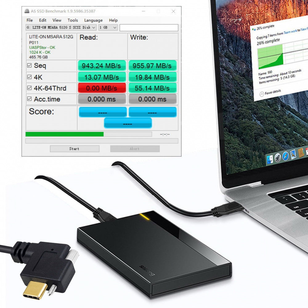 USB 3.1 Type-C Male to Single Thumbscrew Locking USB-C Horizontal 90 Degree Left Right Angled  10Gbps Data Cable Panel Mount Type