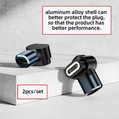 2pcs/lot Magnetic Smart Watch Charging Adapter Vertical USB Type-C to 2-Pin Compatible with IMOO Z6 Z6S Z6Pro Z7 Z7A Z7S Z8 Z8A Z9 Z10 Z11