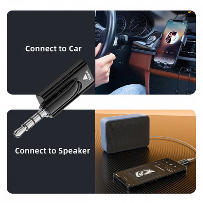 2pcs/lot Type-C USB-C Female to 3.5mm Male & Female Audio AUX & MIC Sound Card 16bit 48kHz Adapter Compatible with Laptop Tablet Phone