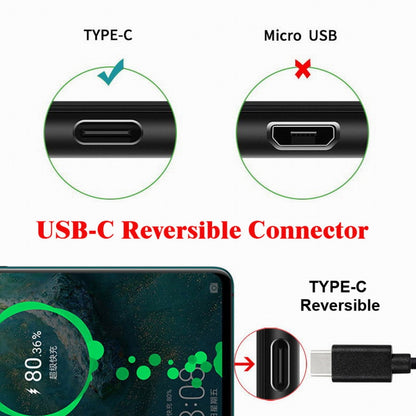 5pcs/set 2Pin Terminal Input to Type-C Male Plug Output Connector DIY OEM Repair Solderless Connector DC 5V Power