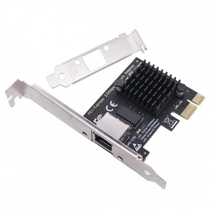 2500Mbps 2.5Gbps to PCI-E PCI Express 1x GBE Gigabit 1000Mbps Ethernet Network LAN Cable Adapter for Desktop Motherboard