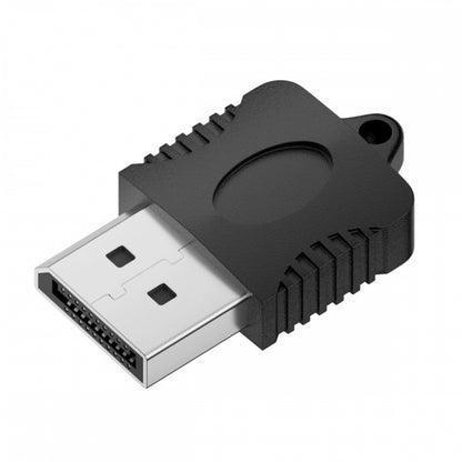 CY DP Virtual Display Adapter Displayport Dummy Plug Headless Ghost Emulator 4K@17hz Black