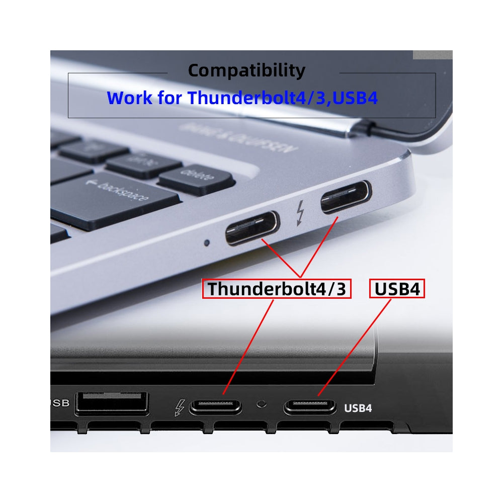 Silver CY Virtual Display Adapter USB4.0 USB5.0 USB-C Type-C DDC EDID Dummy Plug Headless Ghost Display Emulator 4K@60Hz Compatible with Thunderbolt3/4/5