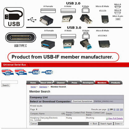 USB 3.0 Type-A Male to Type-B Thumbscrew Standard Male Mount Panel Type for Industrial Camera Robot Scanner Disk