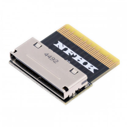 Oculink 8X Female SFF-8612 to SFF-8654 Male 8x Slimline SSD eGPU Data PCBA Adapter PCIe PCI-Express