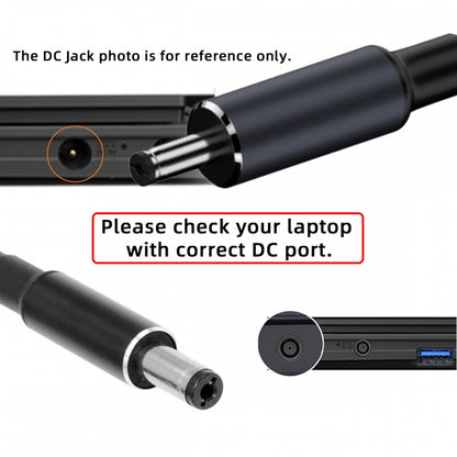 100W Type-C USB-C Female Input to DC 5.5*2.1mm Plug Output Power 20V 5A PD Charge Cable 16cm for Laptop