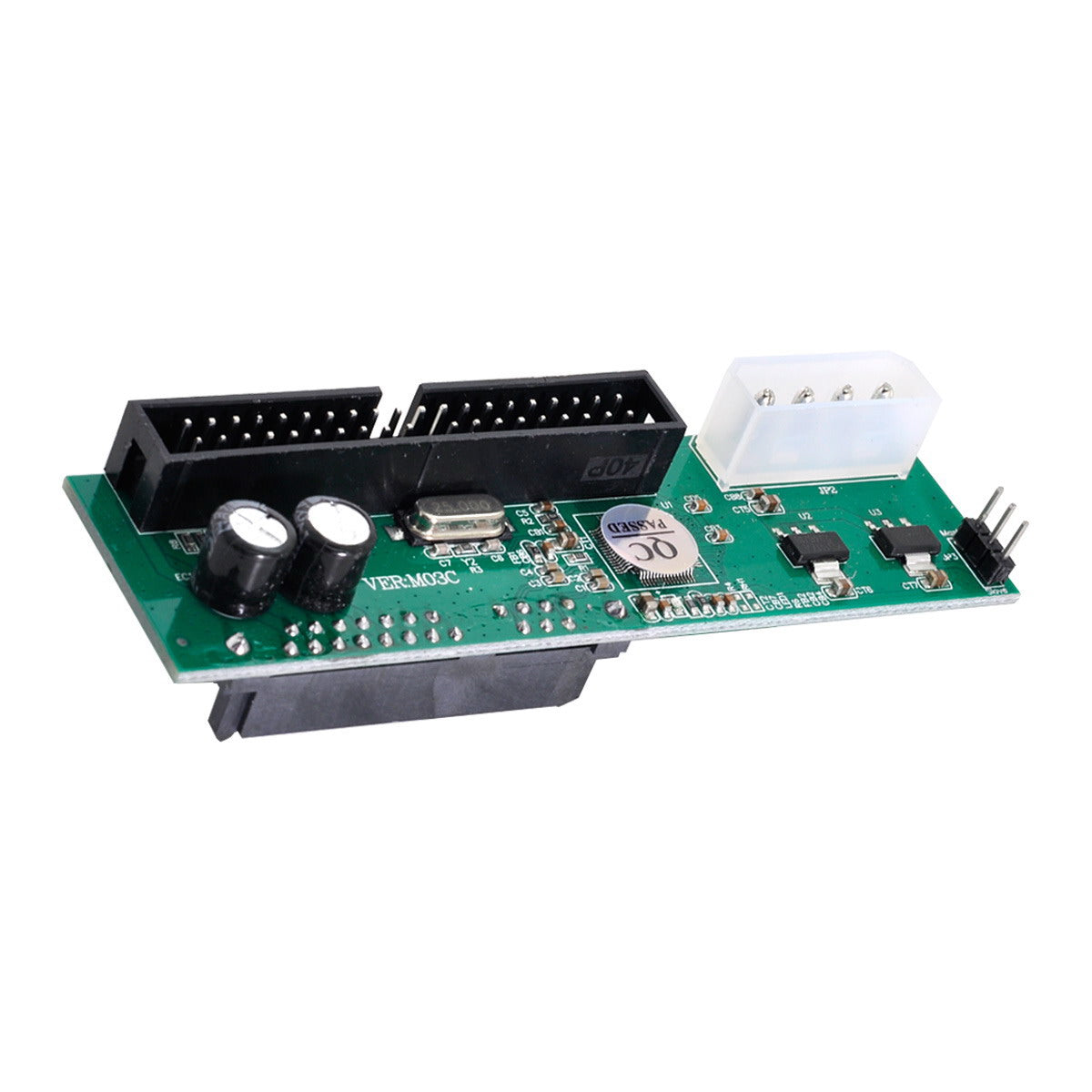 Cablecc SATA to IDE/PATA 40Pin PCBA converter adapter, compatible with desktop 2.5-inch and 3.5-inch HDD