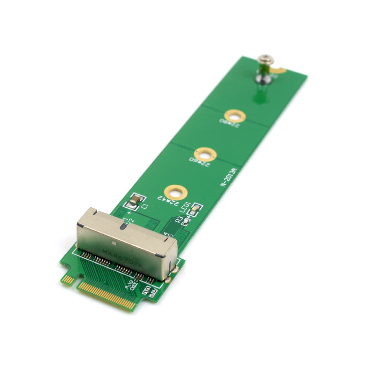 Cablecc PCIe 4X M.2 NGFF M-Key to 12+16Pin SSD Converter Card for 2013-2017 Mac A1493 A1502 A1465 A1466